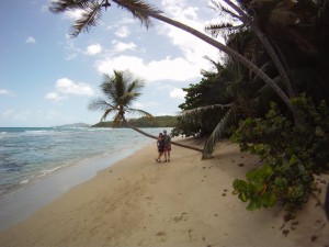 Neltjeberg Beach is a secluded St. Thomas beach on the Northside of the Island